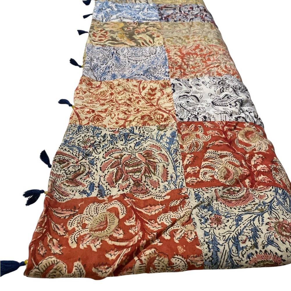 Multicolor Bohemian Patchwork Reversiable Infinit… - image 4